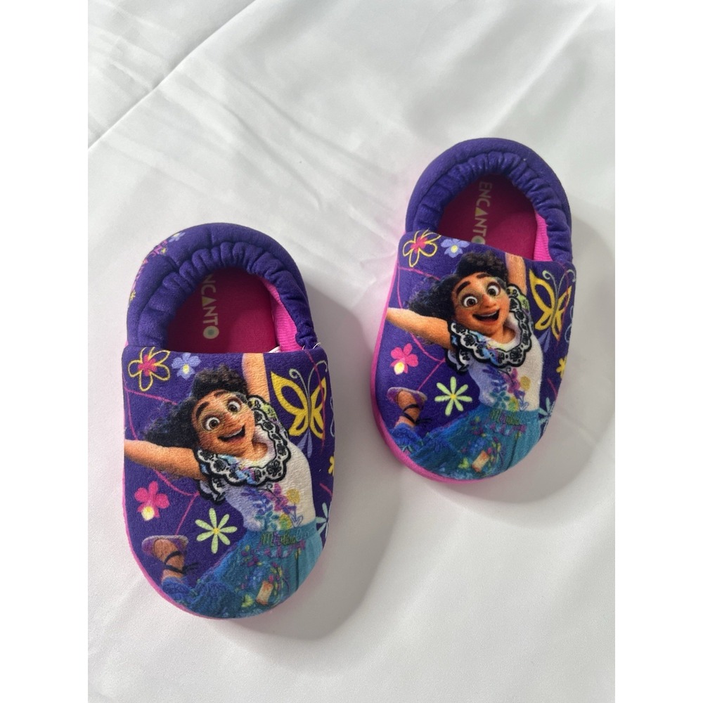 Disney Encanto Mirabel Dual Sizes Slippers Toddler Little Kids Girls Size 11/12